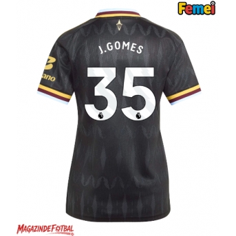 Aston Villa Joao Gomes #35 Tricou Fotbal Replică 2026-27 Femei Deplasare